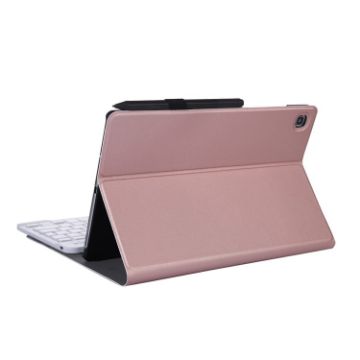 Galaxy Tab S6 Lite 10.4 Bluetooth Keyboard Case - Rose Gold - 1