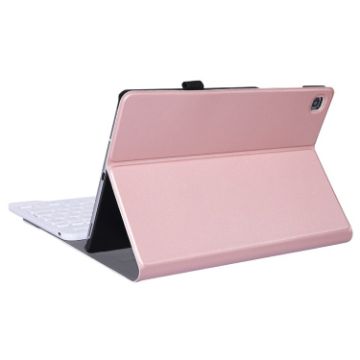 Rose Gold Bluetooth Keyboard Case for Galaxy Tab A 8.4 T307 - 1