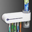 Automatic Toothpaste Dispenser UV Toothbrush Sterilizer EU Plug - 2