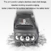 GHOST RACING Motorcycle Riding Gloves XXL Black - 3