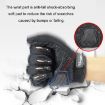 GHOST RACING Motorcycle Riding Gloves XXL Black - 4