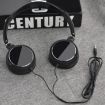 JTY-071 3.5mm Wired Headphones with Mic - Black - 2