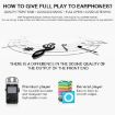 JTY-071 3.5mm Wired Headphones Foldable Music Piano Headsets Black - 4