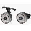 Round Bicycle Intelligent Induction Brake Taillight Night Riding Warning Light - 2