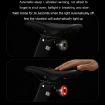 Round Bicycle Intelligent Induction Brake Taillight Night Riding Warning Light - 5