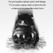 GHOST RACING Motorcycle Riding Gloves, Size L - Black - 5