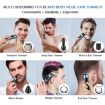 Men Waterproof Electric Hair Trimmer Kit Nose Mustache Body Shaver - 6