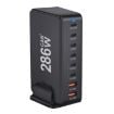 YMX-986 286W 6 Type-C, 2 USB 8-Ports Desktop Fast Charger EU Plug - 4