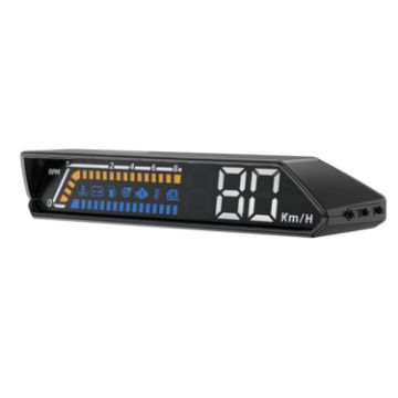 Head-up Display OBD Multi-function Vehicle Instrument Oil Temperature Gearbox Monitoring Screen - 1
