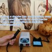 Wood Burning Pen Gourd Branding Tool AU Plug - 2
