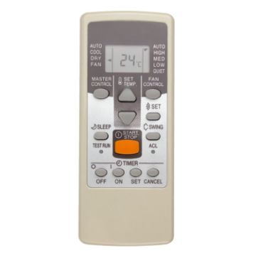 Fujitsu AR-JE6 Air Conditioner Remote Control Replacement Parts - 1