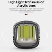 WEST BIKING High Lumen Type-C Aluminum Alloy Headlight - 4