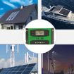10A 12V/24V Solar Charge Controller Dual USB Port LCD Display - 8