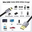 Garmin GPS Receiver USB2.0 Mini 5 Pin Cable - 5m Length - 5