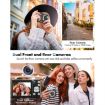 DC308 4K HD Dual-Camera Digital Camera UK Plug (White) - 5