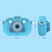 DC502 Children Digital Camera 2.4" 16X Zoom 2.7K Video Recording Blue + 32G - 3