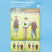 DC502 Children Digital Camera 2.4" 16X Zoom 2.7K Video Recording Blue + 32G - 7