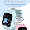 4G Kids Smart Phone Watch IP67 Waterproof Blue - 4