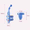 Cartoon Student Anti-wrist Hook Pen Holding Corrector Set (Pink) - 2
