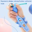 Cartoon Student Anti-wrist Hook Pen Holding Corrector Set (Blue) - 6