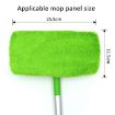 Chenille Orange Replacement Pads for Swiffer Sweeper - 10-inch Flat Mop - 3