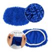 Chenille Orange Replacement Pads for Swiffer Sweeper - 10-inch Flat Mop - 5