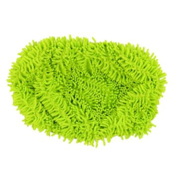 Chenille Green Replacement Pads for Swiffer Sweeper - 10-inch Flat Mop - 1