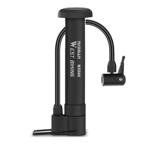 WEST BIKING Mini Bicycle Pump - Black - 1