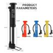 WEST BIKING Mini Bicycle Pump - Black - 2