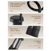 WEST BIKING Mini Bicycle Pump - Black - 6
