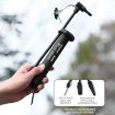 WEST BIKING Mini Bicycle Pump - Black - 9
