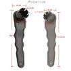 Spiral Air Valve Wrench for Inflatable Boat - Gray Eight Teeth - 5