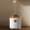 Mini Volcano Lava Aromatherapy Diffuser Humidifier - Black - 2