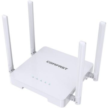 COMFAST CF-WR630AX 3000Mbps Dual-Band WiFi6 MESH Router 4x5dBi Antenna - 1