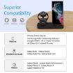 Black B25 Type-C 4-in-1 Charging Stand Phone Holder for Samsung Watch/Galaxy Buds - 5