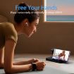 Black B25 Type-C 4-in-1 Charging Stand Phone Holder for Samsung Watch/Galaxy Buds - 6