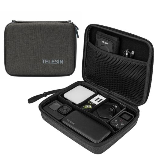 TELESIN Sports Camera Accessories Storage Bag for GoPro HERO - 1