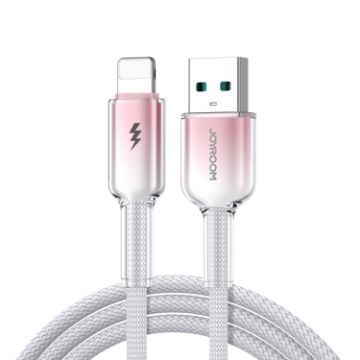 JOYROOM S-A42 Fast Charging Data Cable, USB to 8 Pin, 1.2m White - 1