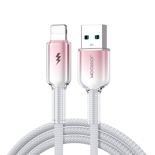 JOYROOM S-A42 Fast Charging Data Cable, USB to 8 Pin, 1.2m White - 1