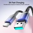 JOYROOM S-A42 Fast Charging Data Cable, USB to Type-C, 1.2m - Black - 2