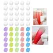 50pcs Mini Nail Art Sponges - Gradient Aura Effect - Manicure Brush Tool - 2