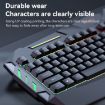 Yesido KB21 104-key USB Wired Keyboard with Breathing Light - 5