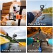 TELESIN Action Camera Mount Silicone Adjustable Mini Flexible Bracket Black - 5