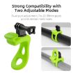 TELESIN Action Camera Mount Silicone Adjustable Mini Flexible Bracket Black - 6
