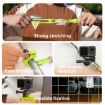 TELESIN Action Camera Mount Silicone Adjustable Mini Flexible Bracket Green - 4