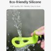 TELESIN Action Camera Mount Silicone Adjustable Mini Flexible Bracket Green - 9