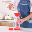 Handheld Rotary Flour Sifter - Baking Gadget (Black) - 4