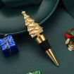 Christmas Tree Wine Champagne Sealing Stopper Silver - 4