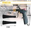 High Pressure Car Interior Cleaning Gun with Bearing Brush - 3