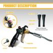 High Pressure Car Interior Cleaning Gun with Bearing Brush - 4